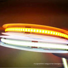 1meter length 12v cob led rigid strip 8mm width PCB